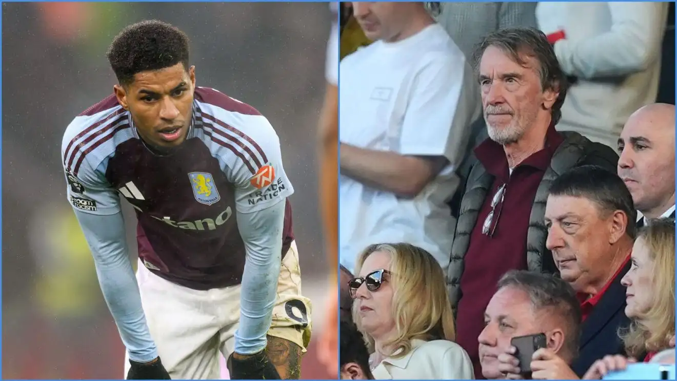 Manchester United hit with '£60m loss' after 'huge twist' over Rashford 1 Aston Villa onward Marcus Rashford and Manchester United co-owner Sir Jim Ratcliffe