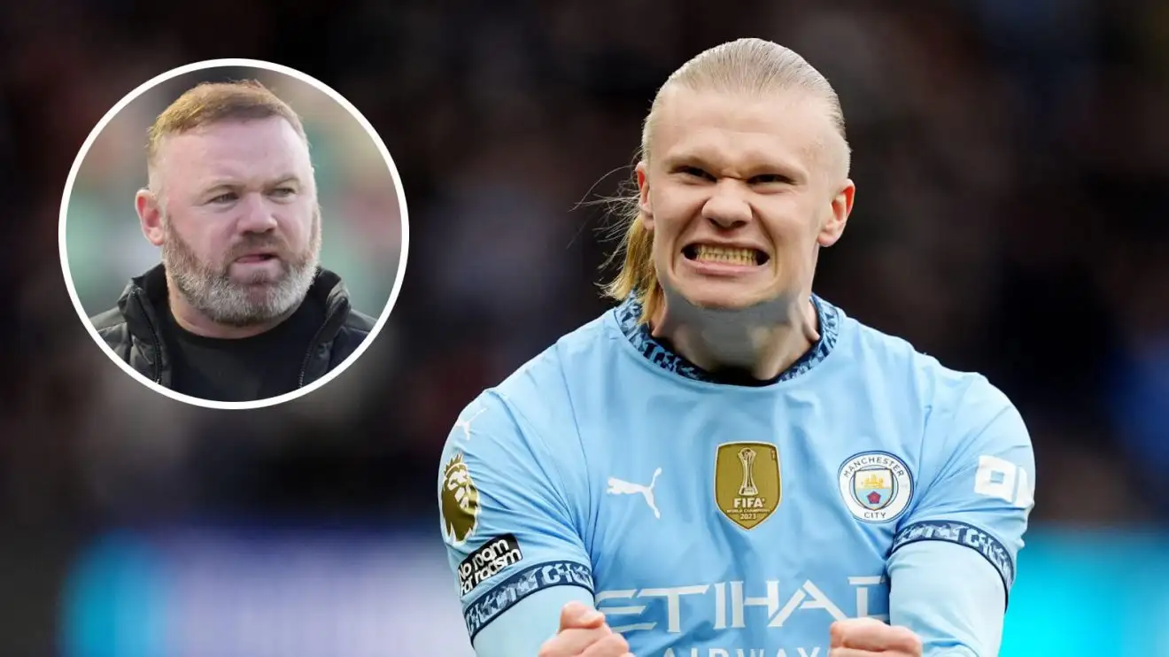 Rooney tells Man City star Haaland why he will never reach heights of Ronaldo and Messi 1 Guy Municipal elbowroom striker Erling Haaland and Wayne Rooney