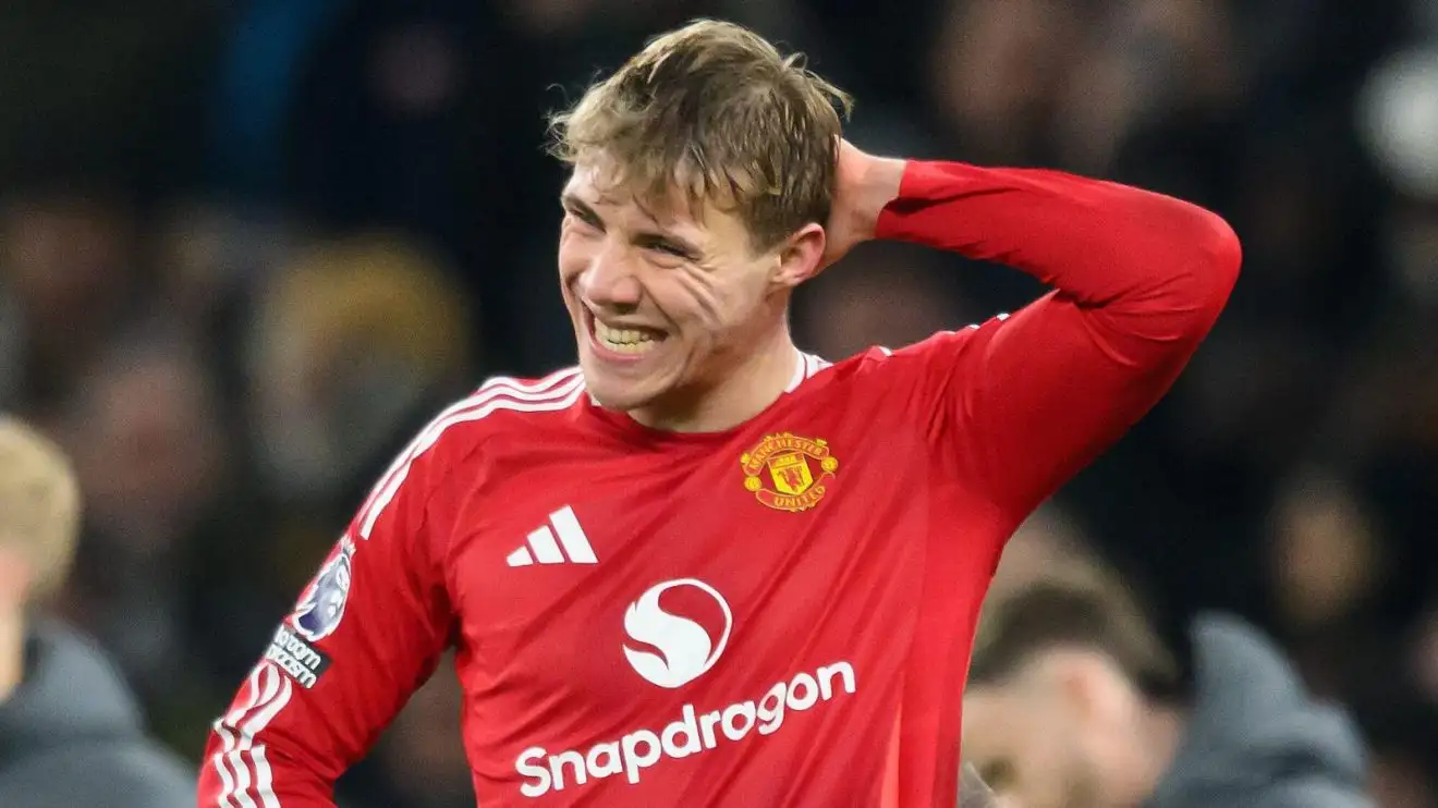 Male Utd 'striker' Rasmus Hojlund