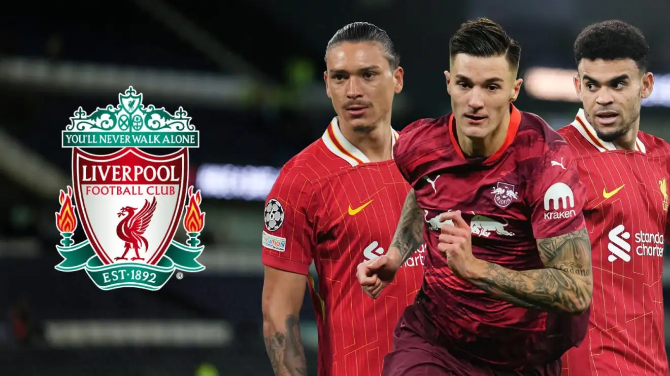 Liverpool show 'serious interest' in top-class striker as Barcelona set 'maximum price' for Reds star 1 Liverpool send target Benjamin Sesko through Luis Diaz and also Darwin Nunez