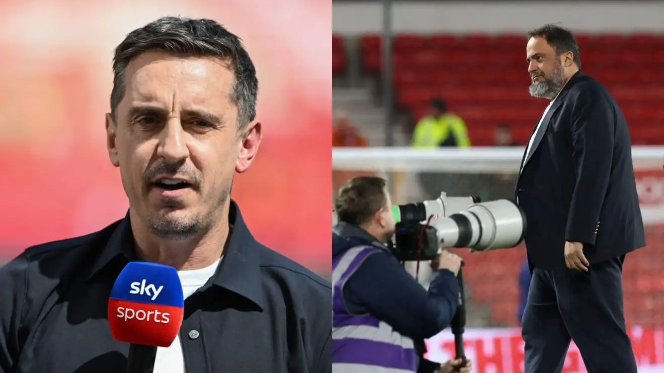 Neville targeted in £2.1m Marinakis libel case as Forest owner 'smear campaign' led to 'hostile criticism' 1 Neville Marinakis