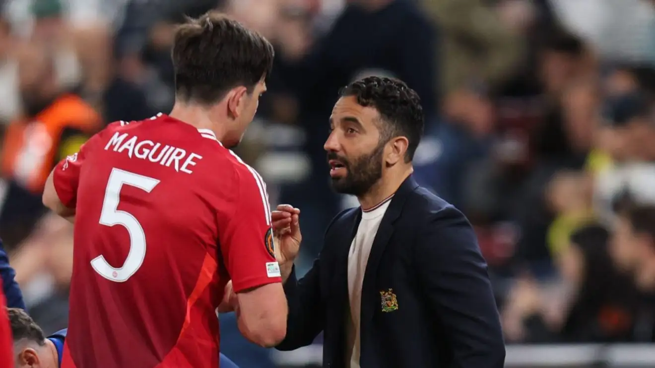 Man Utd 'make sack decision' amid BRUTAL dig from Harry Maguire - Football365 1 Harry Maguire and Ruben Amorim