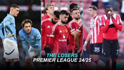 2024/25 Premier League Losers: Manchester United, Manchester City, Arsenal, relegation farce and more
