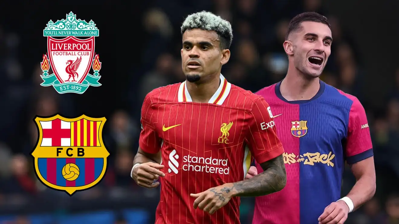 Barcelona 'offer' ex-Man City star to Liverpool for Slot starter who is 'pushing to leave' 1 Liverpool winger Luis Diaz and Ferran Torres