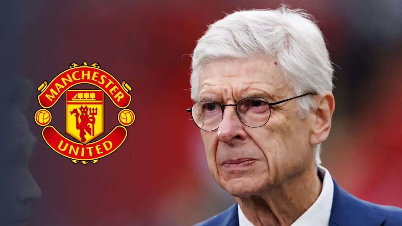 Why Man Utd should replace Ruben Amorim with Arsene Wenger 1 Arsene Wenger via Male Utd badge.