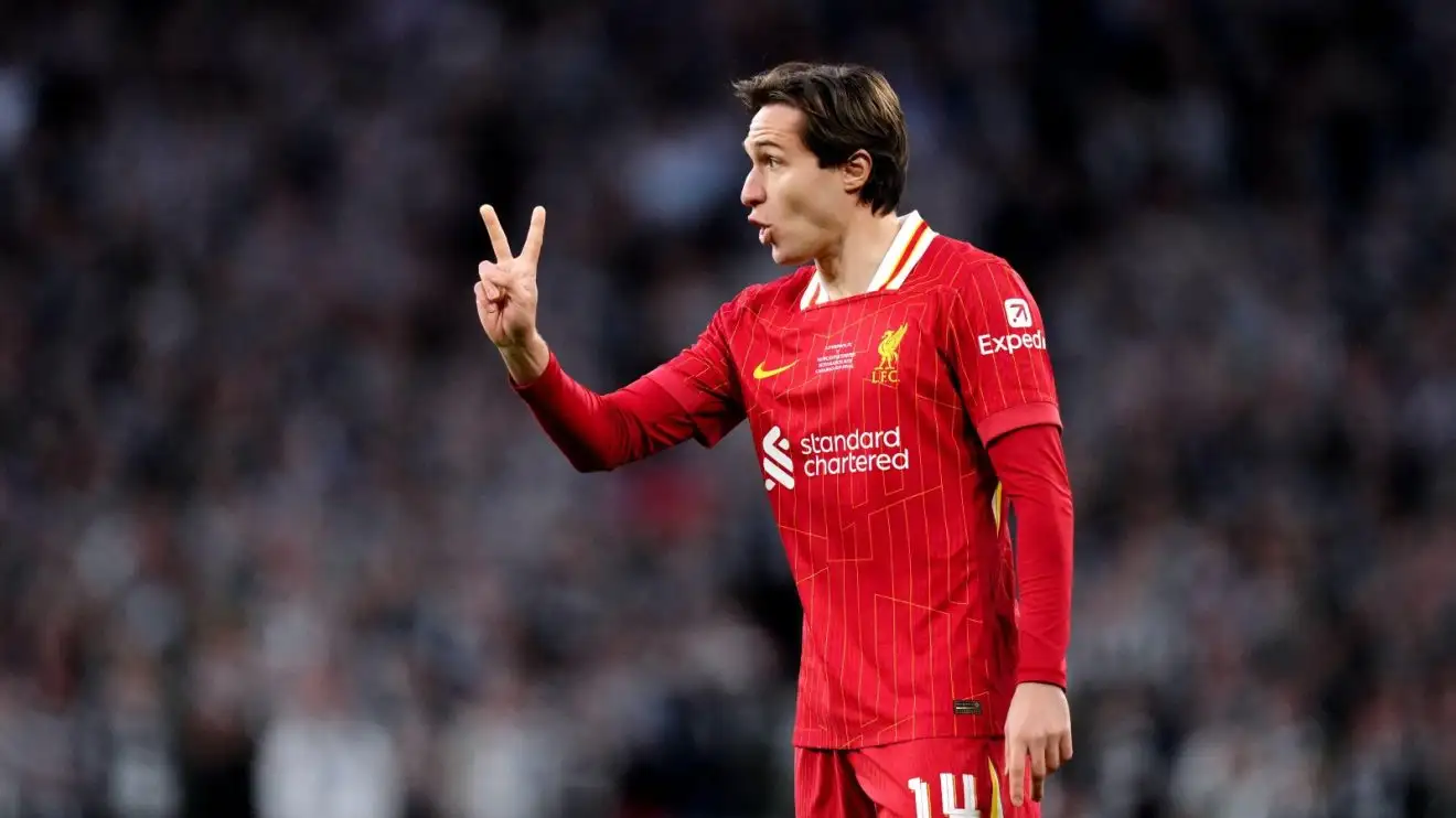 Liverpool forward Federico Chiesa