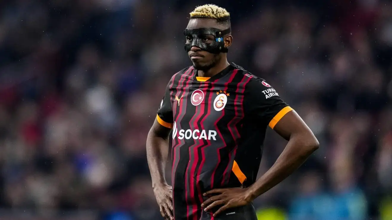 Napoli receive 'official bid' for Man Utd, Chelsea-linked striker 1 Guy Utd-linked Victor Osimhen during a suit