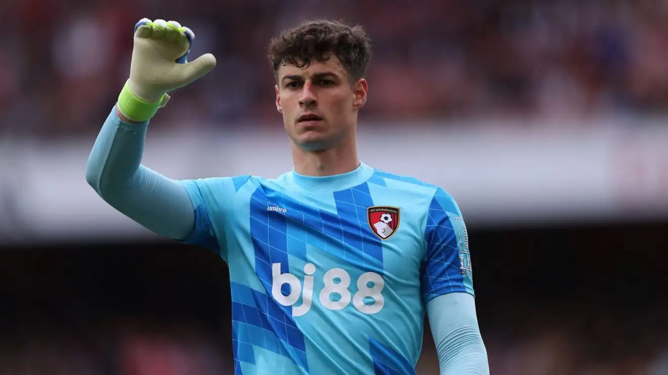 Arsenal 'consider' another Chelsea to fuel Arteta addiction 1 Arsenal transmit target Kepa throughout a match