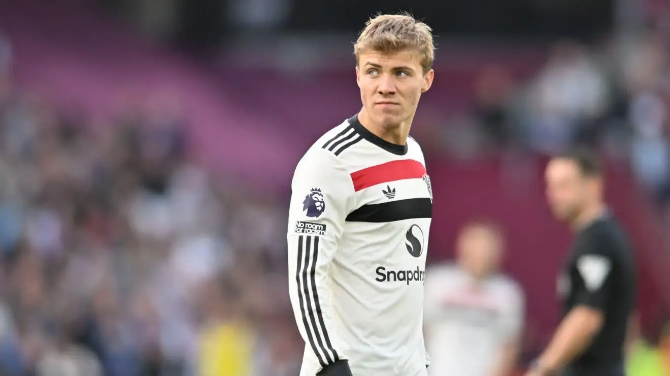 Manchester Joined demonstrator Rasmus Hojlund is a imaginable target for Inter Milan