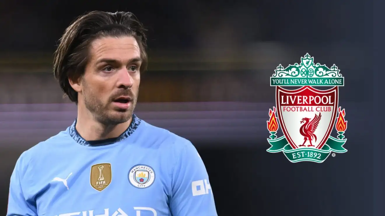 Liverpool to sign Jack Grealish in 'somewhat unholy union'? 1 Jack Grealish via the Liverpool badge.