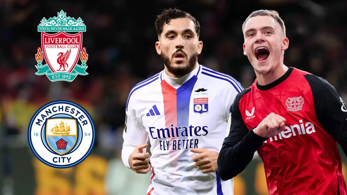 Liverpool 'cosplaying Real Madrid' on £100m Wirtz 1 Rayan Cherki and Florian Wirtz