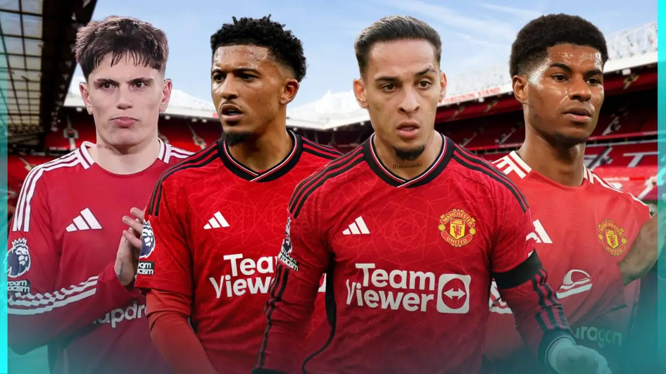 Man Utd transfers held up by 'clusterf***' of their business 1 Alejandro Garnacho, Jadon Sancho, Antony and also Marcus Rashford
