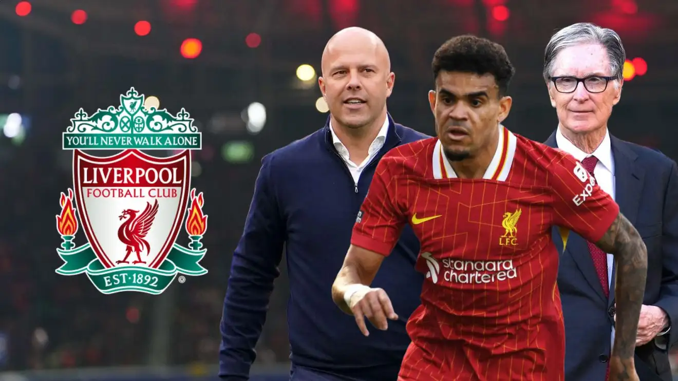 Luis Diaz 'directly contacts' Liverpool board members to request £25m price cut to force move 1 Liverpool triad Luis Diaz, John W Henry and also Arne Slot