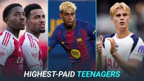 Arsenal pair among world’s highest-paid teenagers after signing new contracts