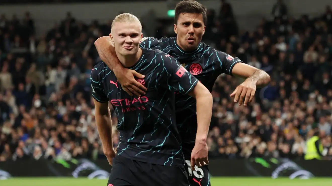 Rodri to Real Madrid as 'Plan B' to Arsenal-bound Zubimendi? 1 Individual Municipal duo Erling Haaland and also Rodri share joy a readiness