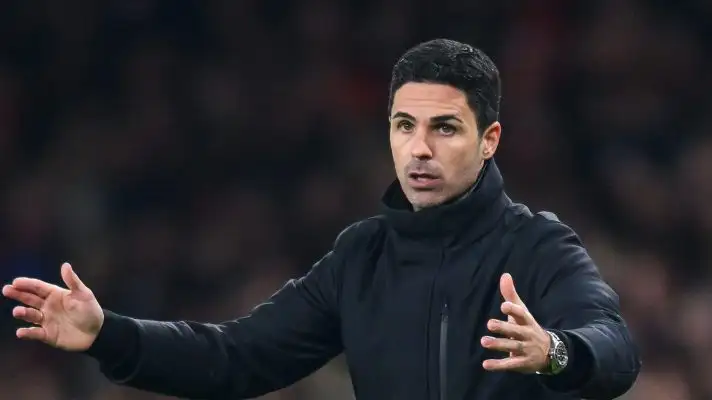 Arsenal manager Mikel Arteta