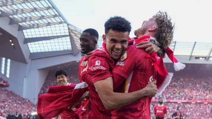 Liverpool stars Luis Diaz and Harvey Elliott
