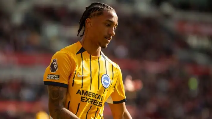 Brighton striker Joao Pedro