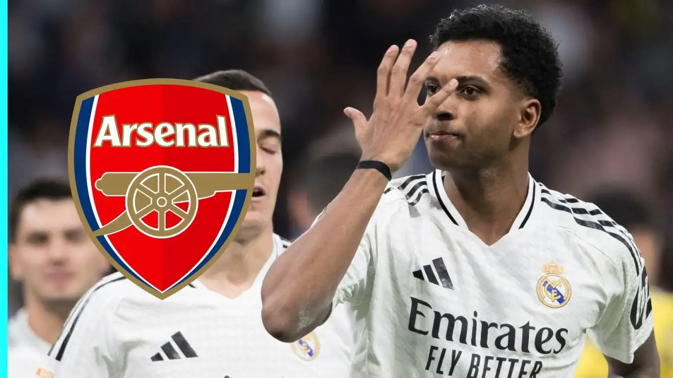 Arsenal 'interest' in Real Madrid star 'genuine' 1 Real Madrid forward Rodrygo through the Tool kit badge