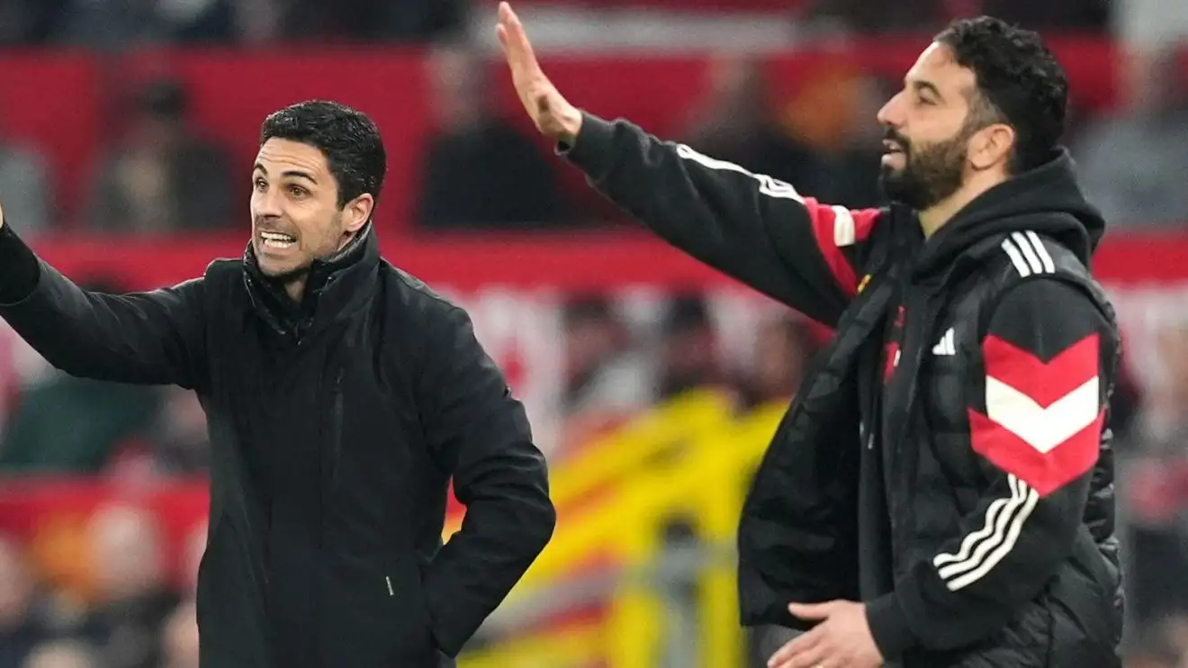 Man Utd fans 'nearing panic stations' as Arsenal in 'darkest days' - Football365 1 Man Utd Arsenal Arteta Amorim