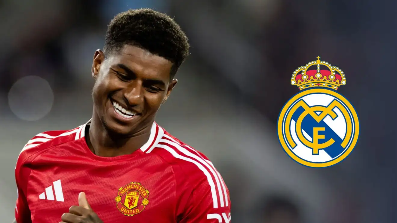 Man Utd make Real Madrid shock £34m 'offer' as Red Devils try to 'place' Rashford 1 Rashford Man Utd Real Madrid