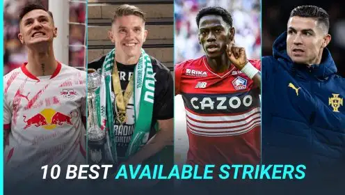 Arsenal targets second and third in ranking of the best available strikers this summer