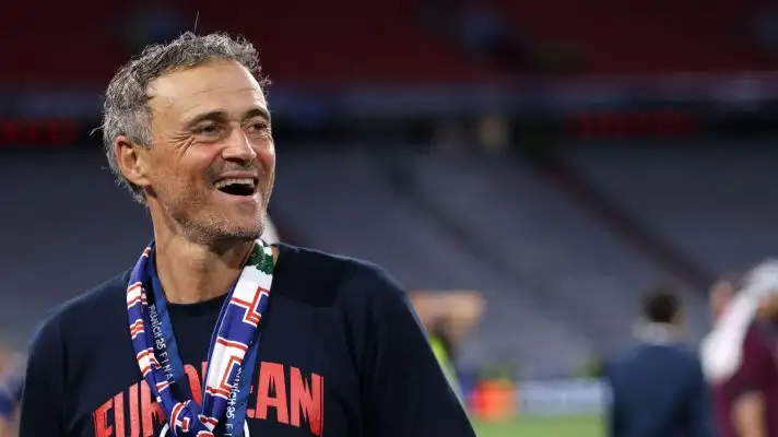 PSG manager Luis Enrique