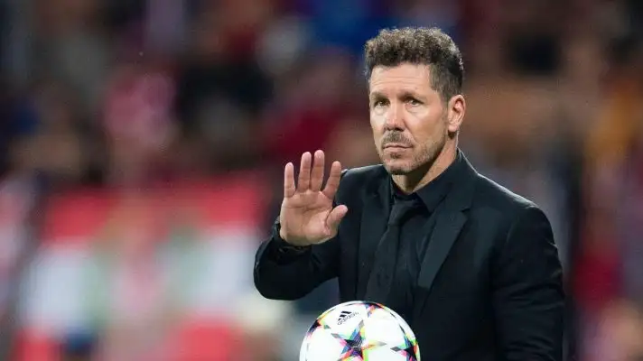 Atletico Madrid manager Diego Simeone