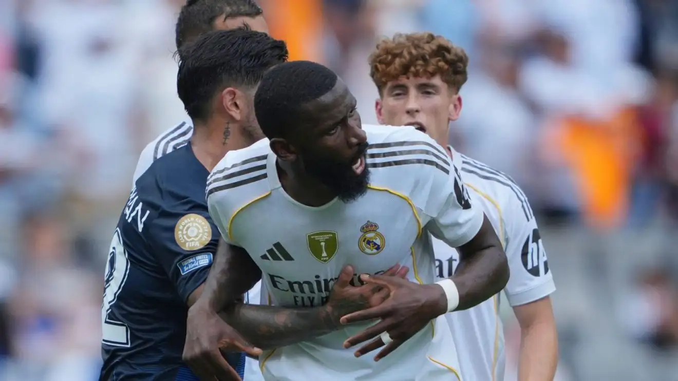 Real Madrid star received brutal two-word insult as Pachuca star shuts down racist abuse claim 1 Real Madrid Rudiger Nightclub Human being Mug