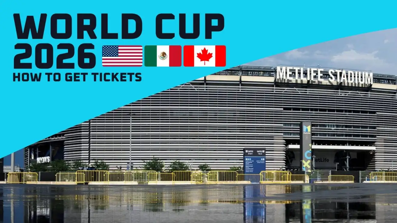 How do I get tickets for the 2026 World Cup and how much do they cost? 1 An image of the MetLife Arena via the title 'How to receive pivots for the 2026 Planet Mug'
