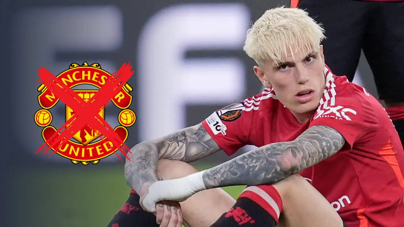 Chelsea make Garnacho 'offer' decision as Man Utd discover 'background checks' outcome 1 Alejandro Garnacho after Guy Utd's Europa League final loss.