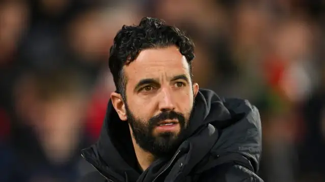 Manchester United coach Ruben Amorim