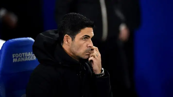 Arsenal manager Mikel Arteta