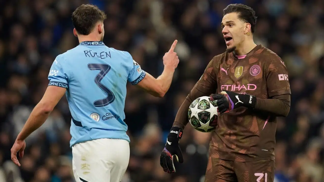 Man City star dismisses 'fake news' amid Saudi rumours 1 Man Metropolitan gamers Ruben Dias and Ederson throughout a Victors League suit