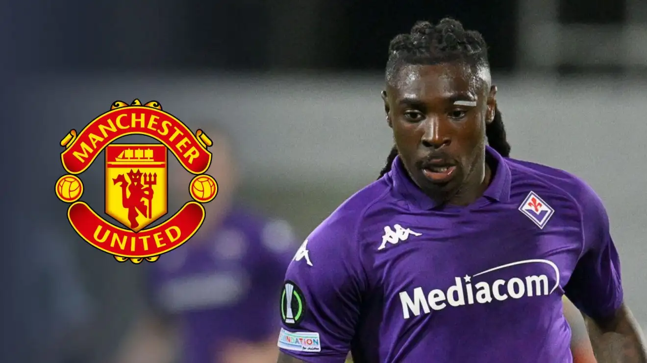 Man Utd 'regularly in touch' to sign Serie A star as Romano reveals two deals are 'agreed' 1 Guy Utd transfer target Moise Kean