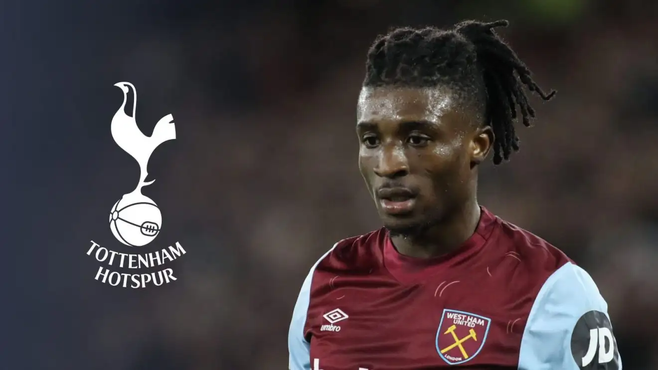 Tottenham transfer given 'green light' with West Ham to 'accept offer' £25m below release clause 1 Tottenham Kudus transmit