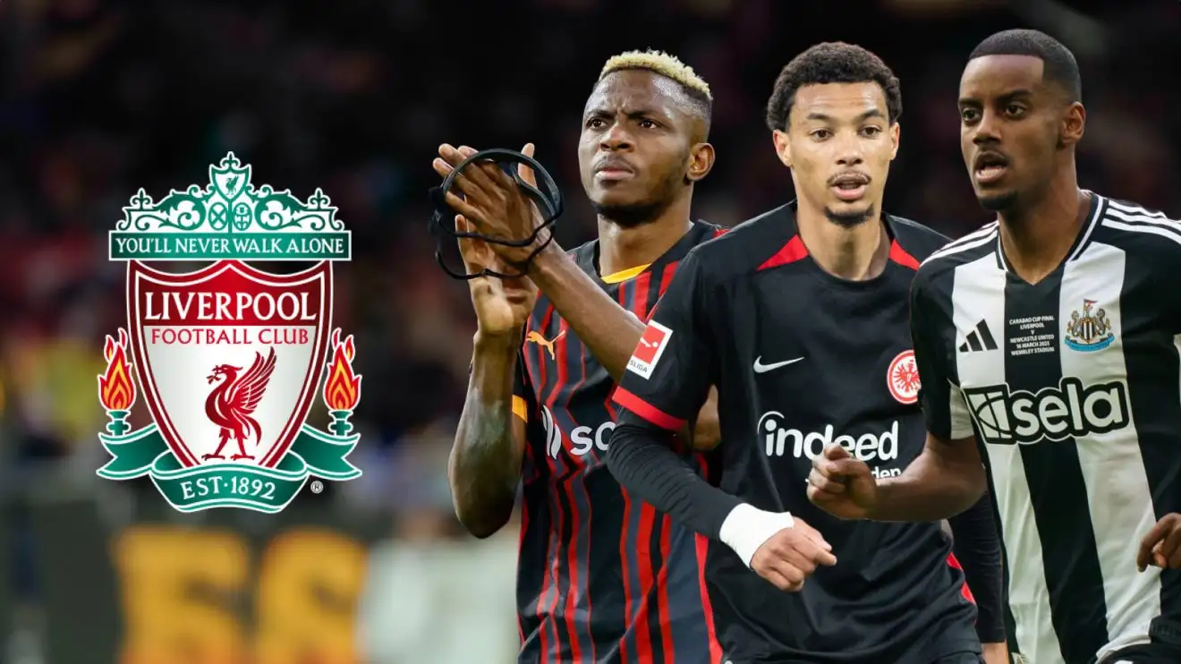 Liverpool decide on 'best fit' from trio of strikers as £150m Isak 'realisation' claim is made 1 Liverpool send targets Victor Osimhen Hugo Ekitike and Alexander Isak