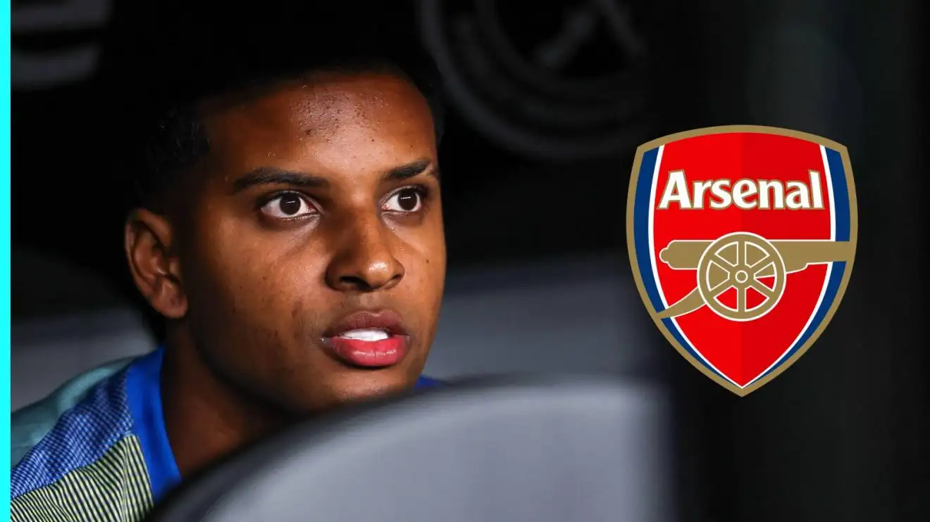 Huge Arsenal transfer boost as Madrid 'open to selling' £77m winger 1 Medley badge, Real Madrid winger Rodrygo