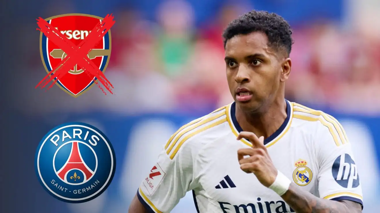 Arsenal receive transfer blow as Real Madrid 'agree' to sell Rodrygo to PSG 1 Arsenal transmit target Rodrygo