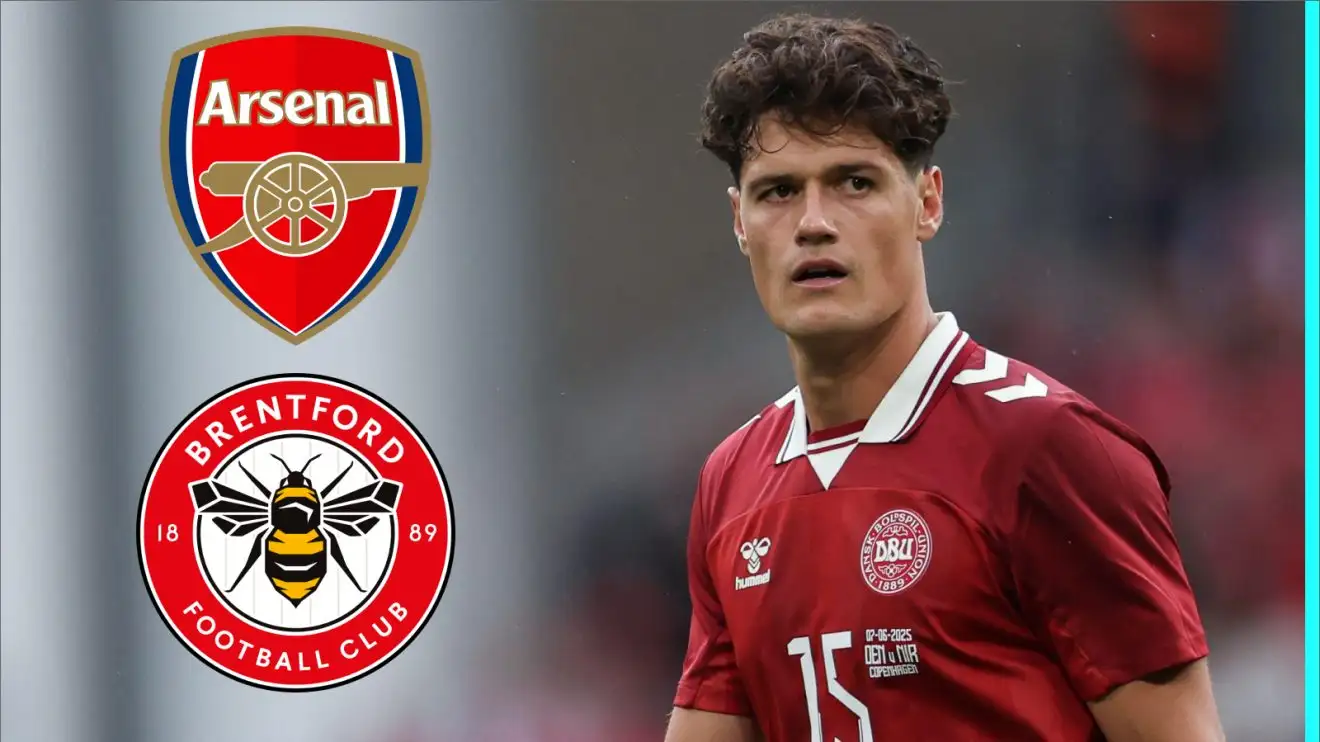 Arsenal: Third signing confirmed with announcement due 'end of the week' 1 Christian Norgaard via the Arsenal and also Brentford badges
