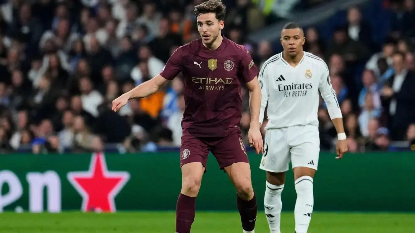Man City in talks to ditch £50m signing after only six months 1 Individual Metropolitan crevice midfielder Nico Gonzalez and Real Madrid striker Kylian Mbappe throughout a arcade