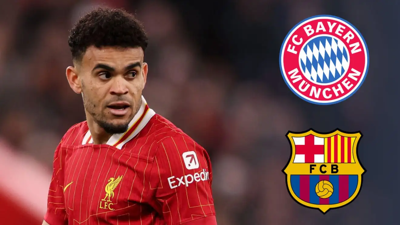 Liverpool star could leave 'within a week' as Bayern Munich talks continue 1 Liverpool winger Luis Diaz