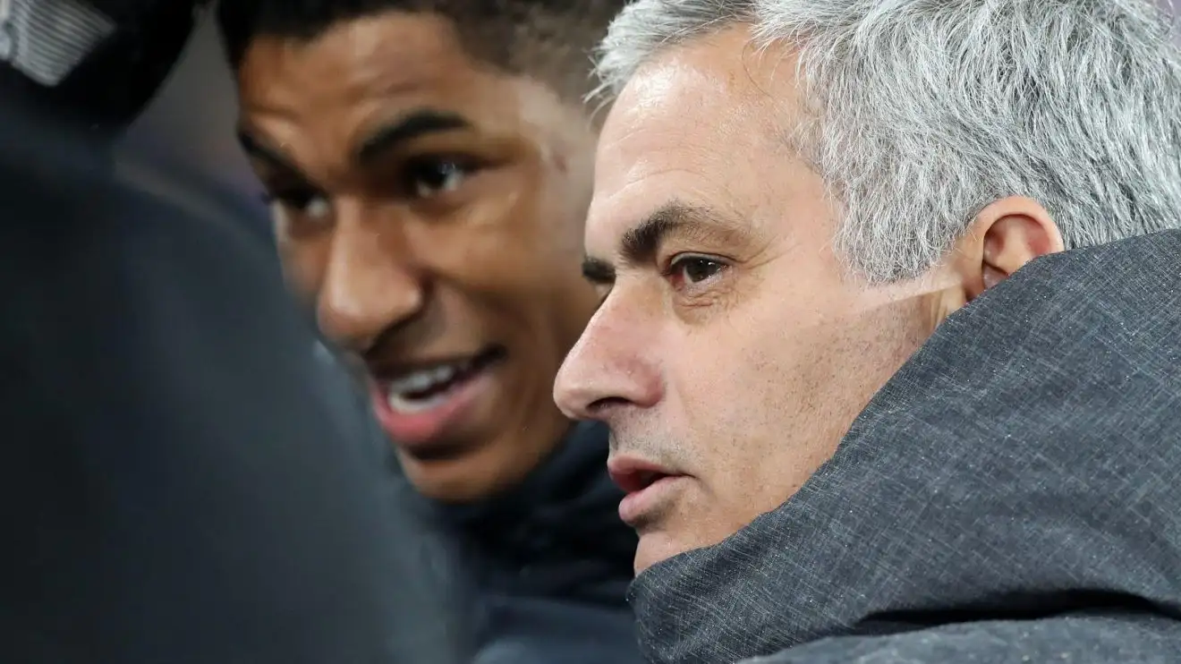 Man Utd forward Rashford 'gives green light' to 'father figure' Mourinho 1 Former Male Utd optimal mutt Jose Mourinho and Marcus Rashford