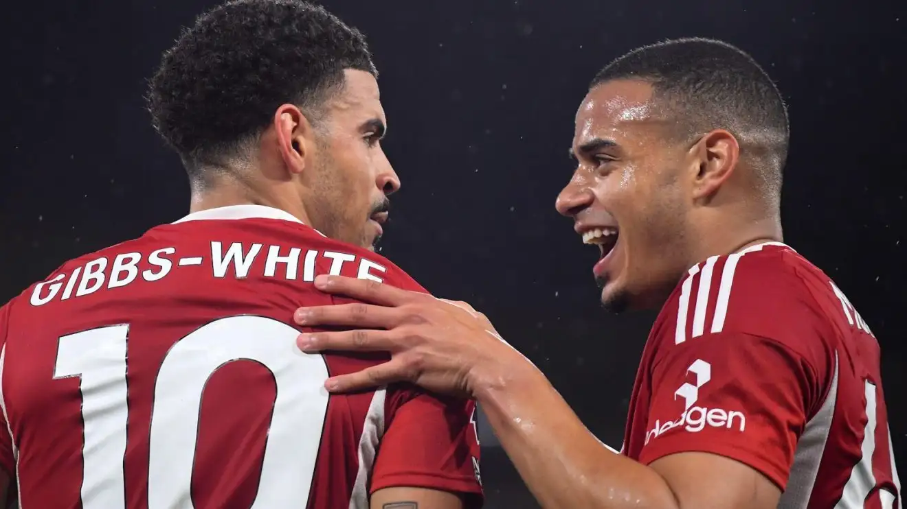Gibbs-White release clause details emerge as Spurs 'confident' in transfer race 1 Nottingham Woodland midfielder Morgan Gibbs-White immortalizes donning Murillo