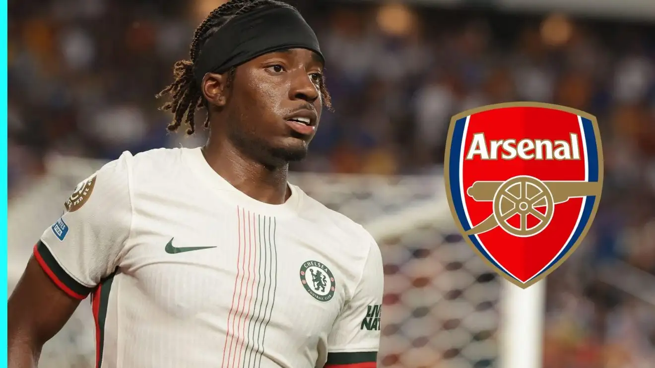 Noni Madueke to Arsenal given Romano 'Here we go' as fee revealed 1 Mishmash badge, Noni Madueke