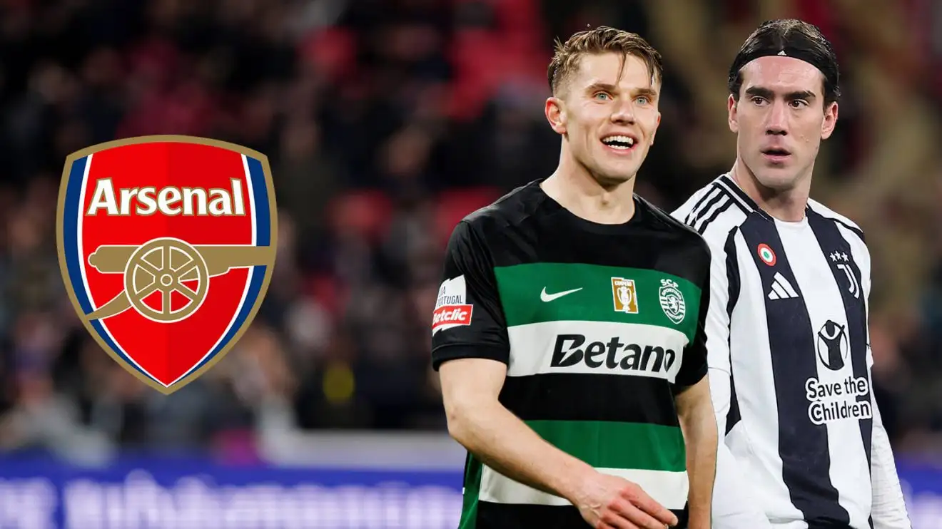Arsenal turn to potential free transfer with Viktor Gyokeres deal to 'collapse imminently' 1 Medley transmit targets Viktor Gyokeres and Dusan Vlahovic