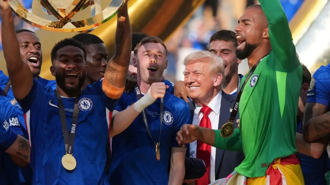 Chelsea have won another asterisked title! 1 Chelsea as well as Donald Trump win Nightclub Earth Mug