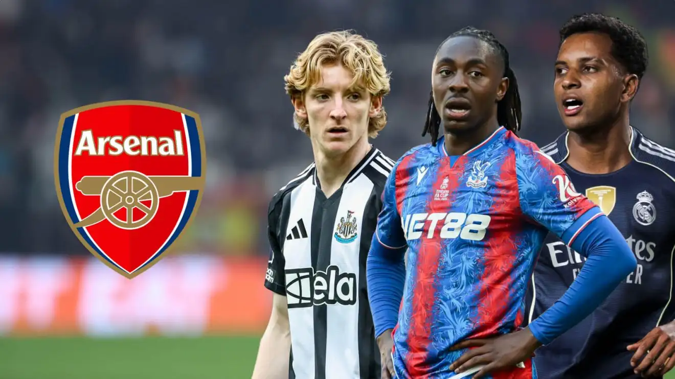 Next Arsenal signing after Gyokeres will be one of three stars 1 Mishmash transfer targets Anthony Gordon, Eberechi Eze and also Rodrygo