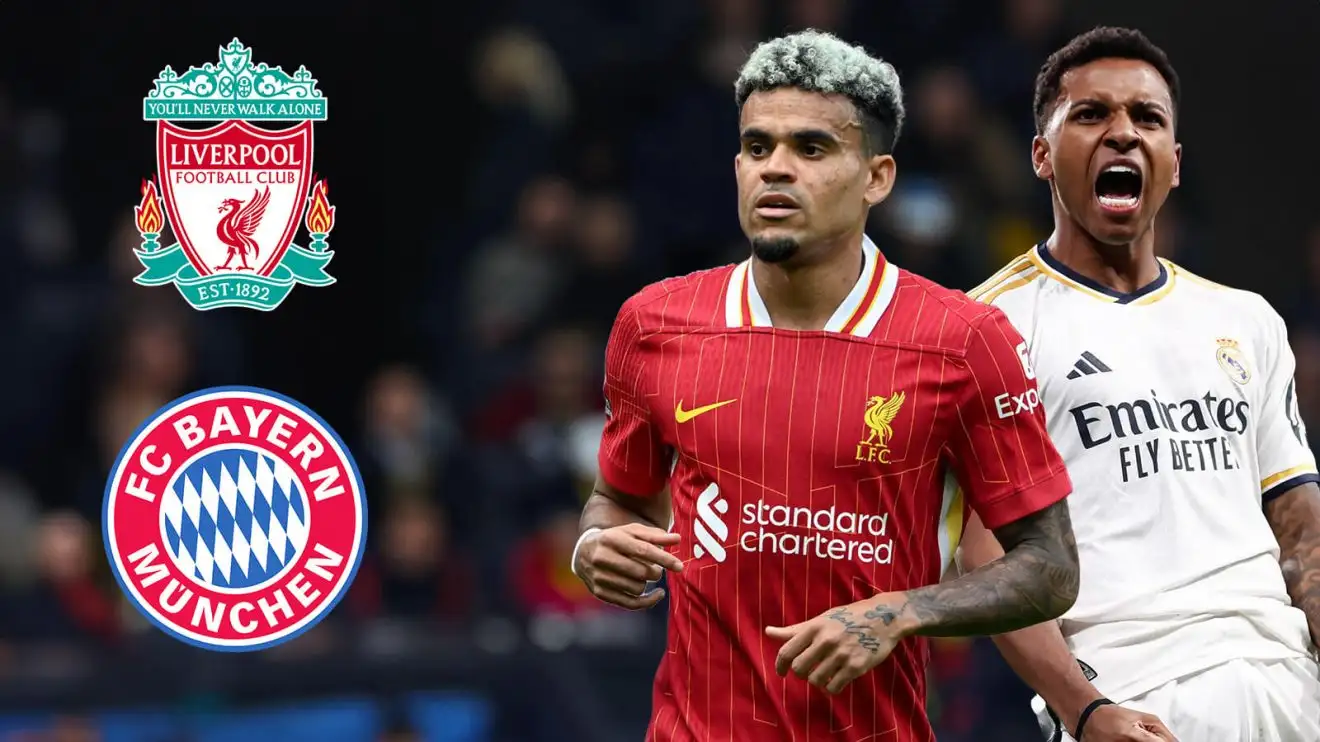 Liverpool chief Edwards 'poses problem' in Bayern Munich's Diaz pursuit 1 Liverpool winger Luis Diaz and Rodrygo