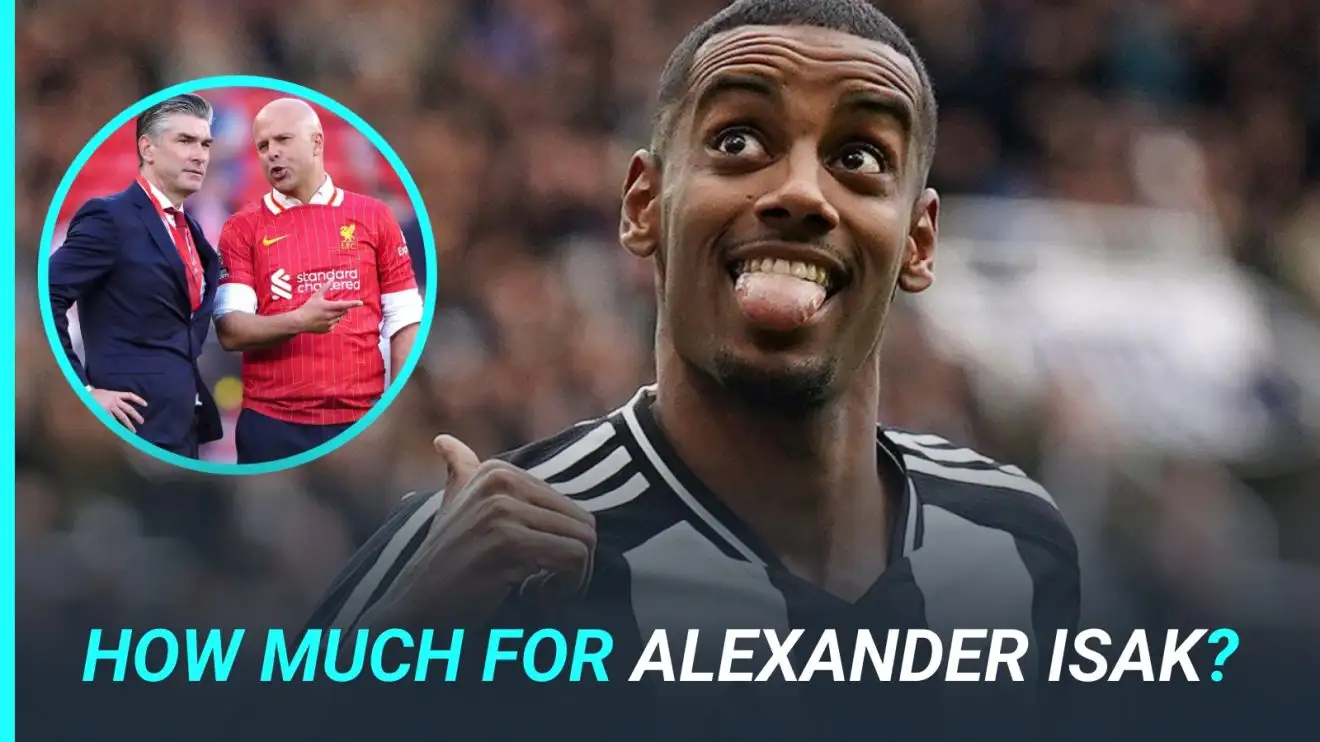 What would be a reasonable fee for Liverpool to pay Newcastle for Alexander Isak?